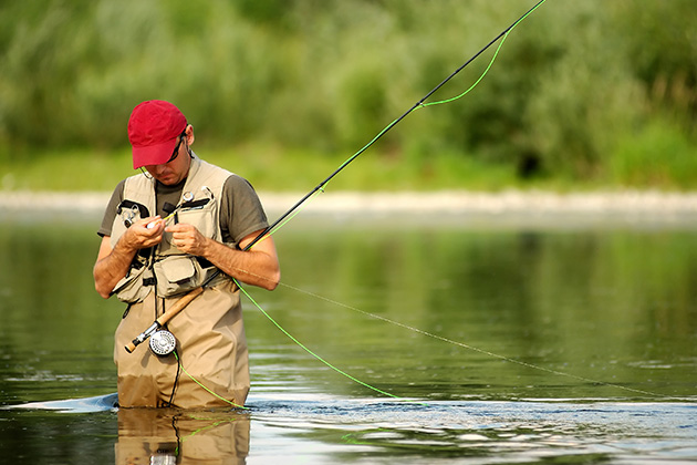 Try your hand at fly fishing